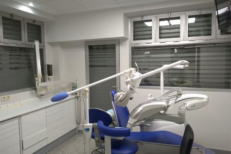 Pintura en clínica dental